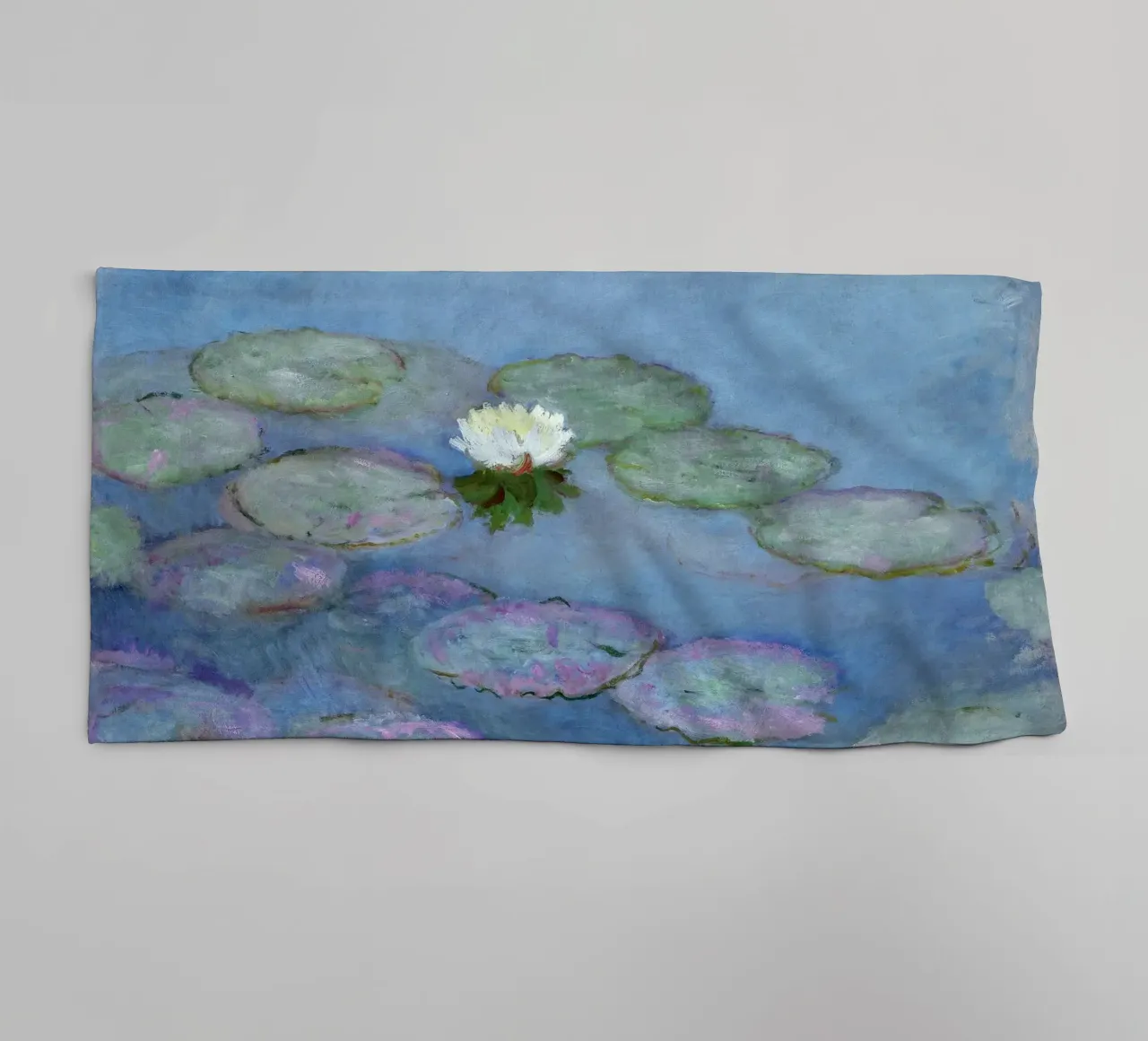Nymphéas 1897-1899 - Claude Monet asciugamano da bagno da apoloprints