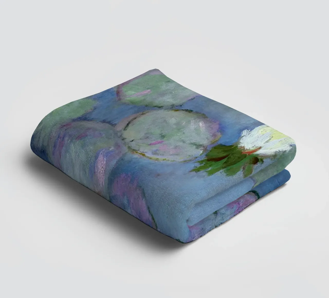 Nymphéas 1897-1899 - Claude Monet asciugamano da bagno da apoloprints
