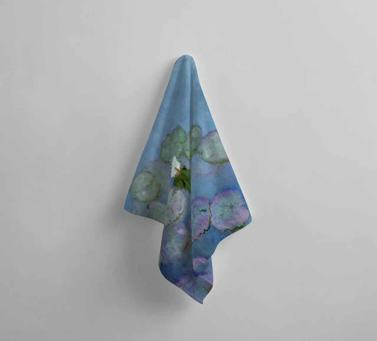 Nymphéas 1897-1899 - Claude Monet asciugamano da bagno da apoloprints