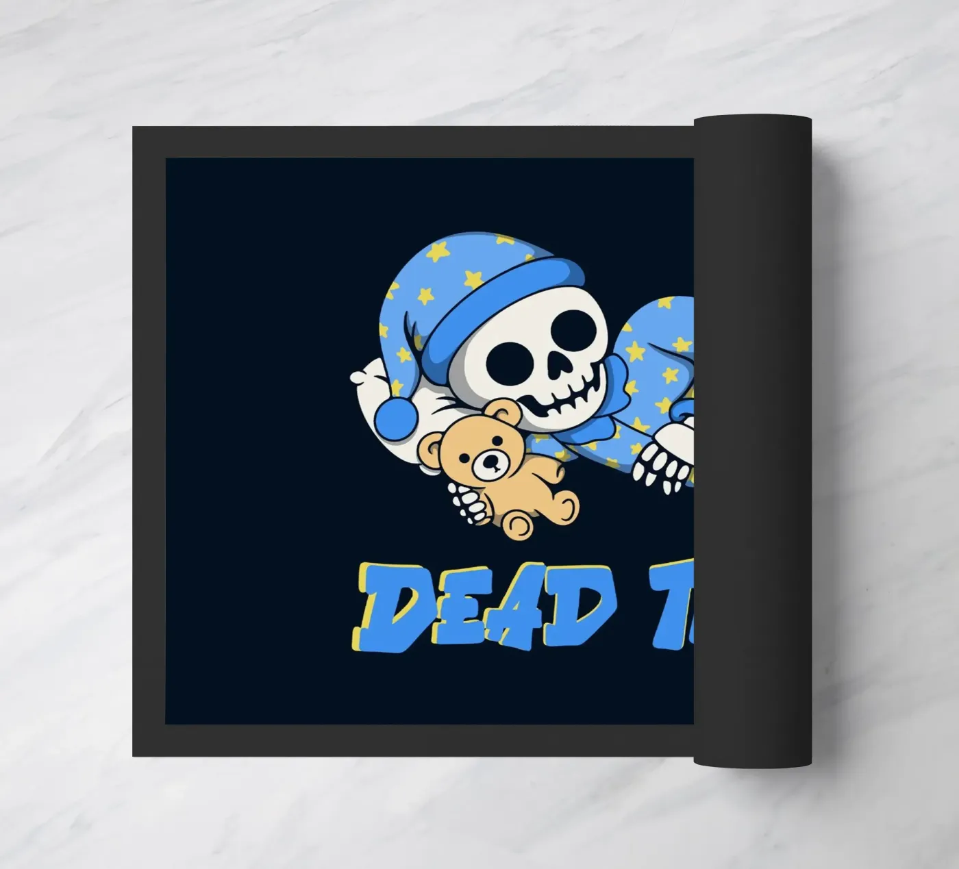 Dead Tired doormat by Loobs