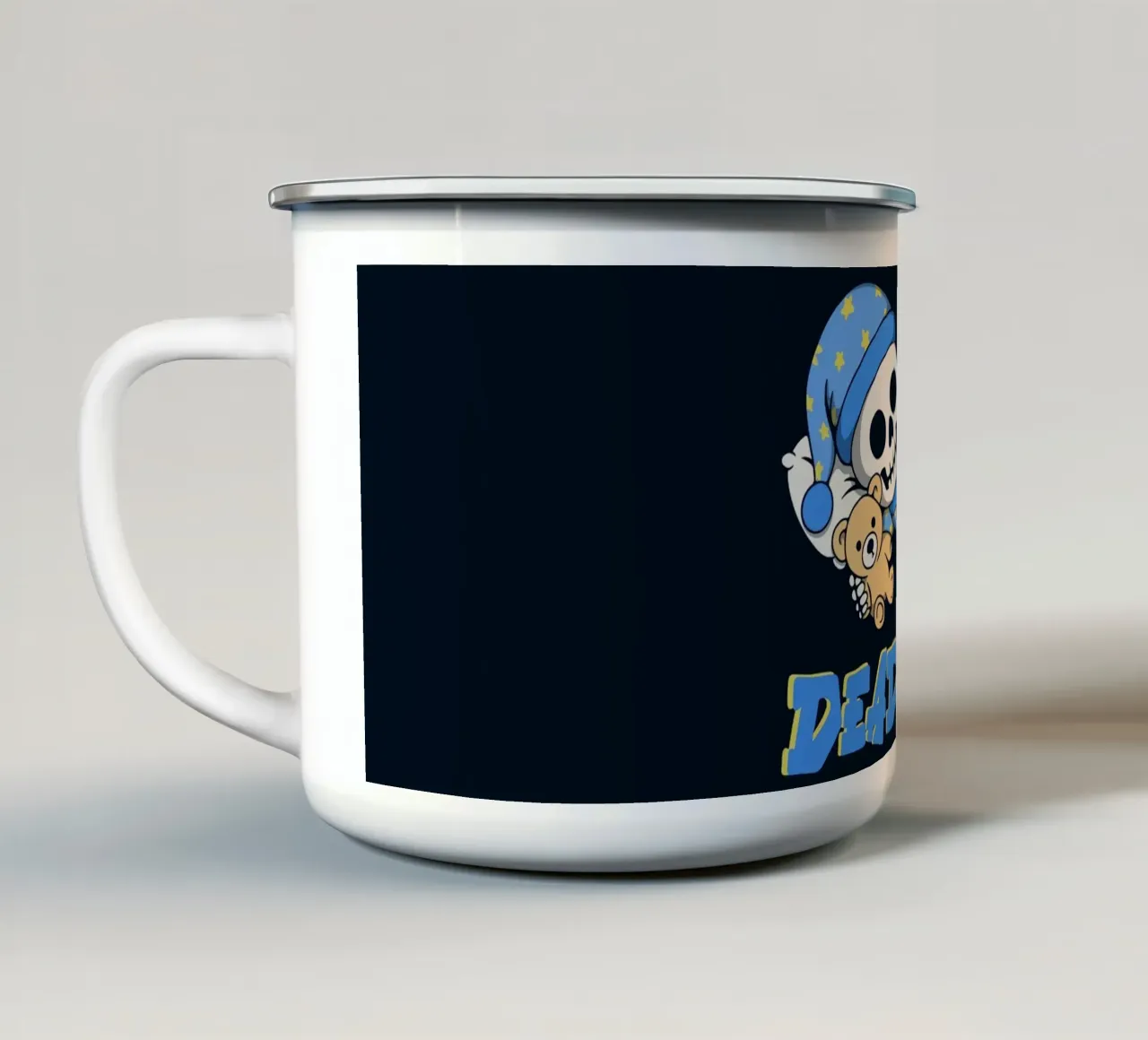 Stanco morto tazza in smalto da Loobs