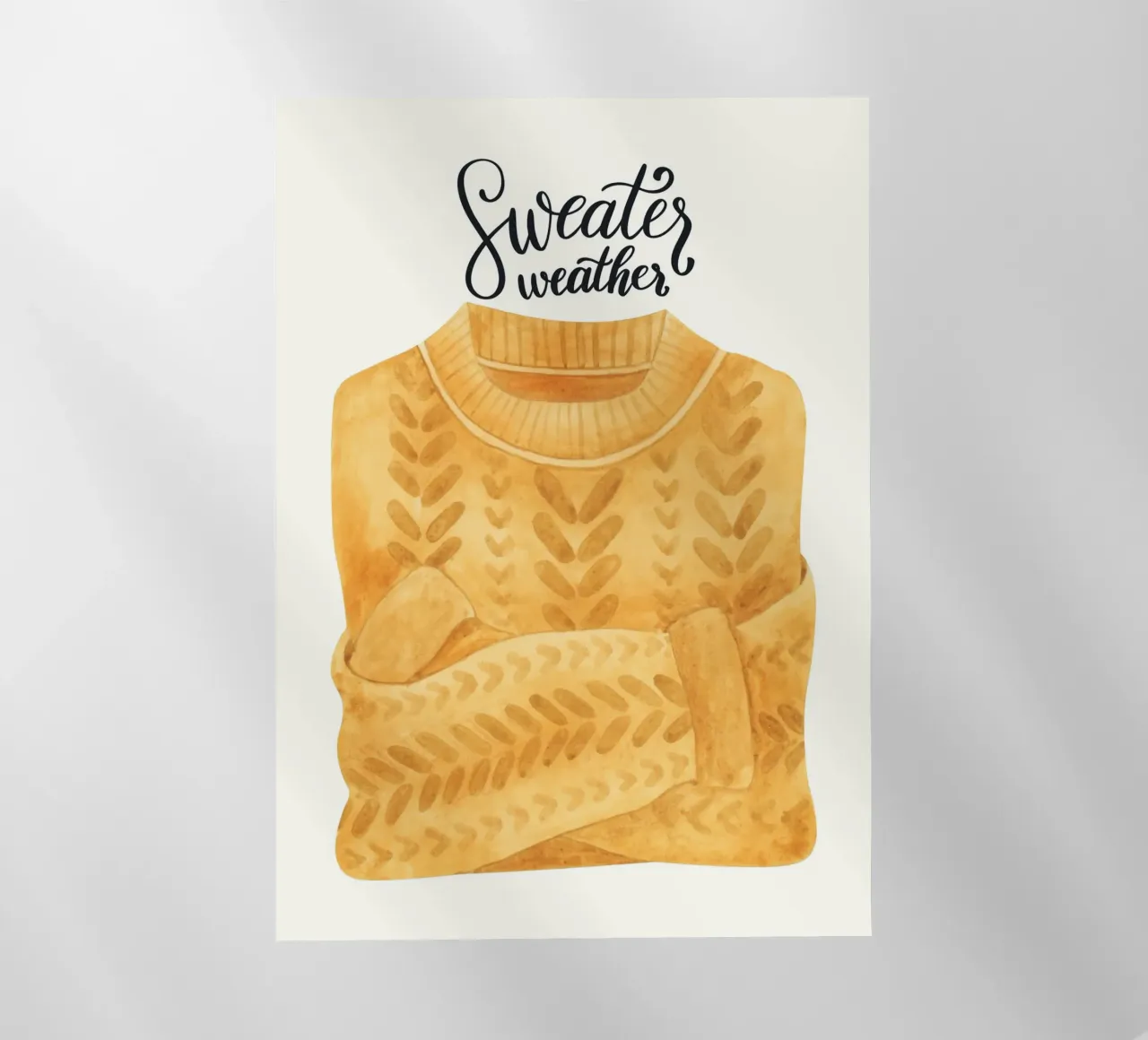 Sweater weather pellicola backlit da PinkCandyWalls