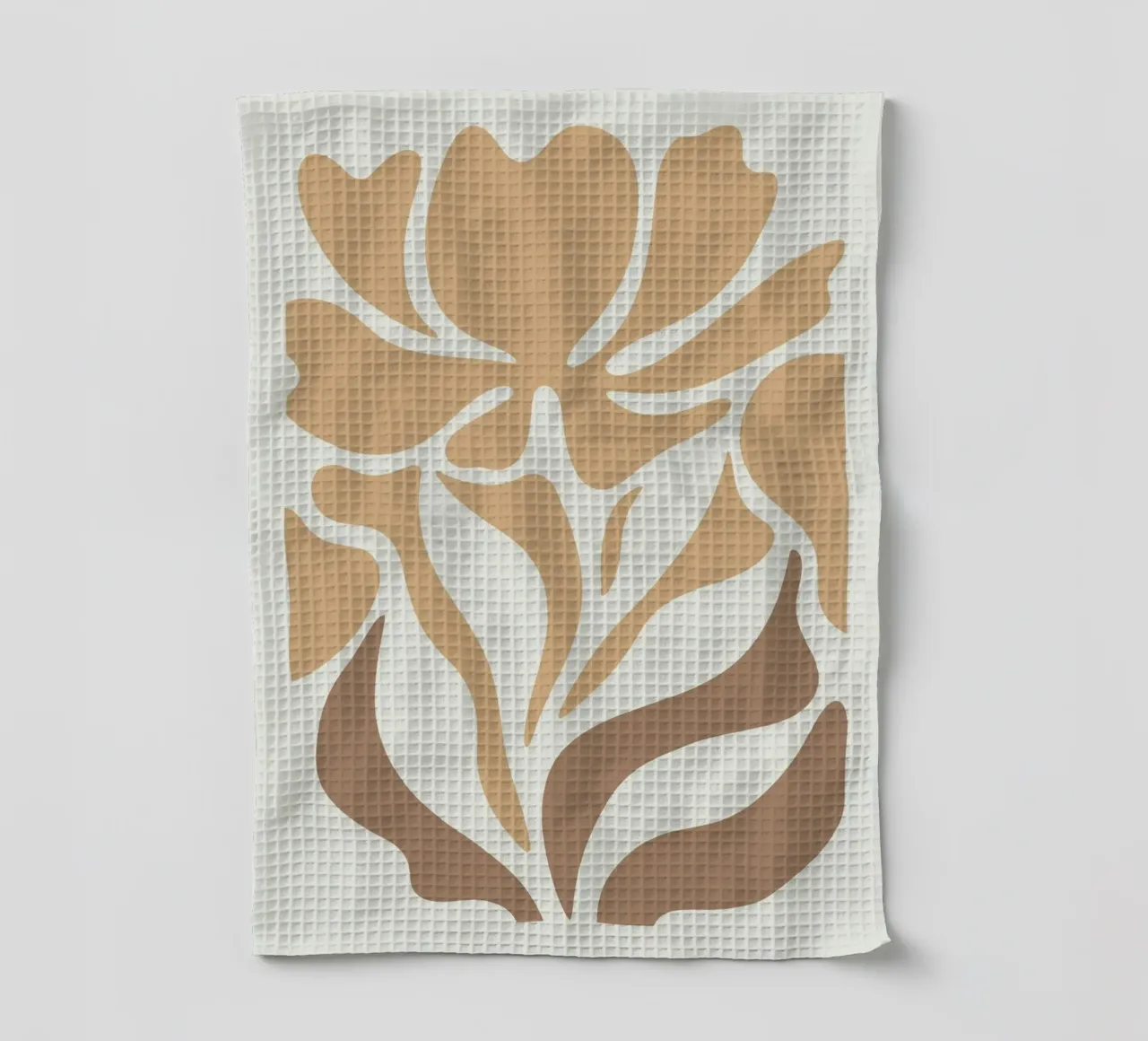 Neutral Boho Abstract Floral canovaccio da cucina da Attaboy Dsgn