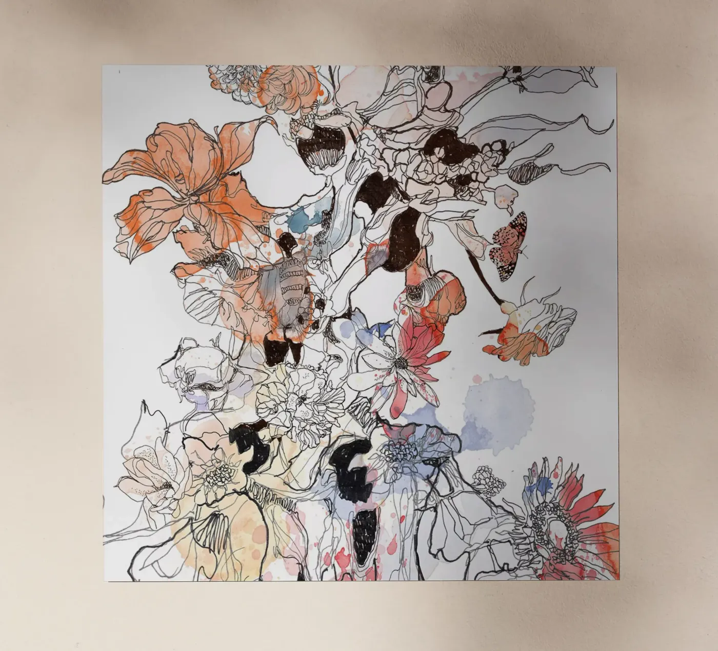 flower fire pellicola backlit da k i m