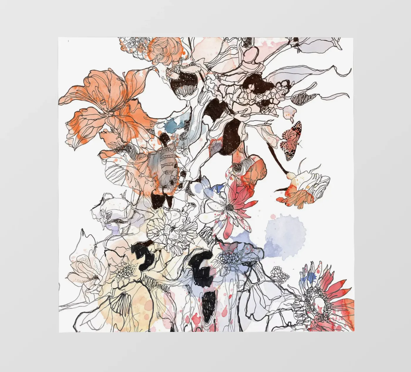 flower fire pellicola backlit da k i m