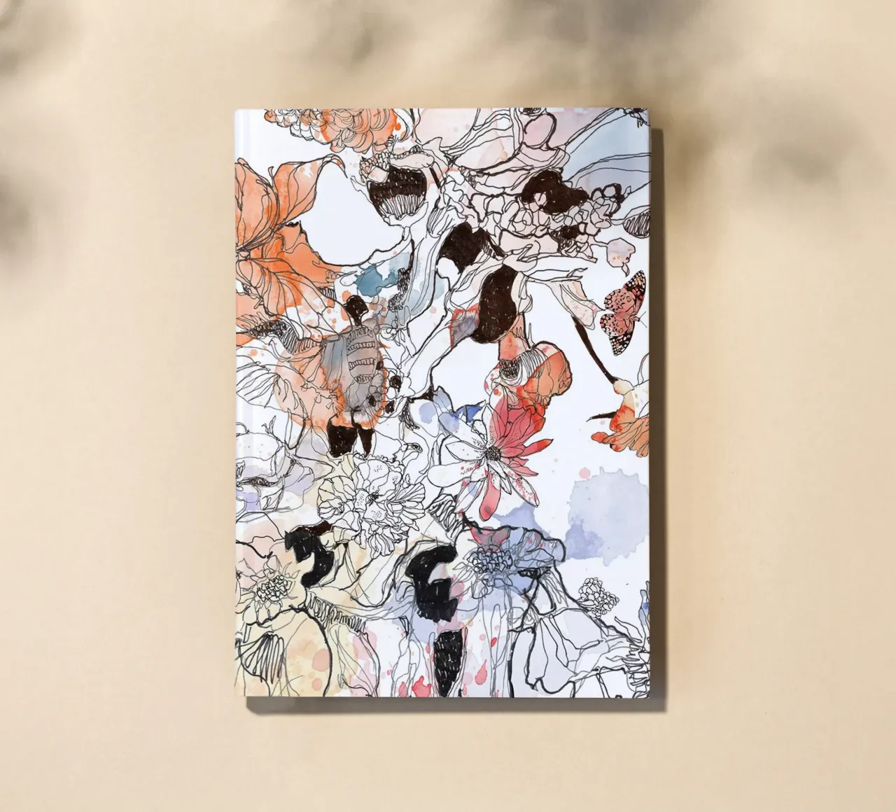 flower fire notitieboek van k i m