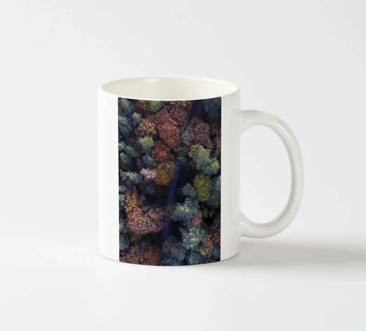 the walk through autumn forests tazza in ceramica da Studio Nahili