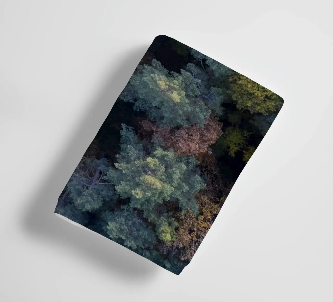 the walk through autumn forests asciugamano da bagno da Studio Nahili