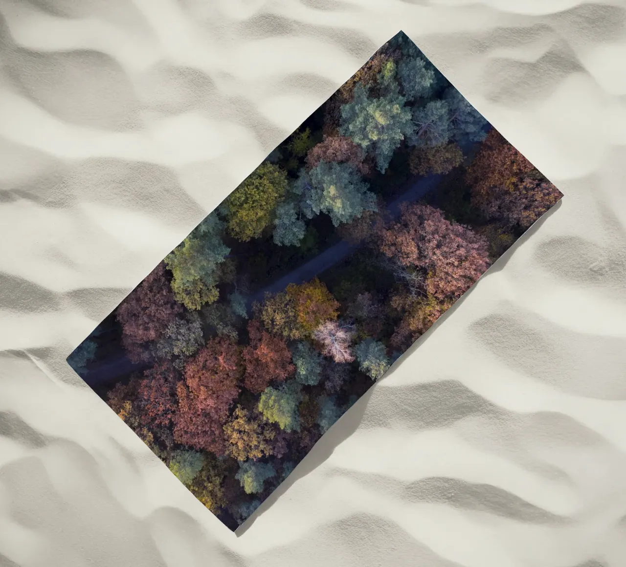 the walk through autumn forests telo mare da Studio Nahili