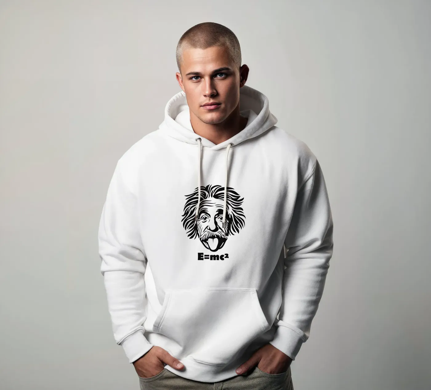 Albert Einstein: E=mc² hoodie van Autofocus