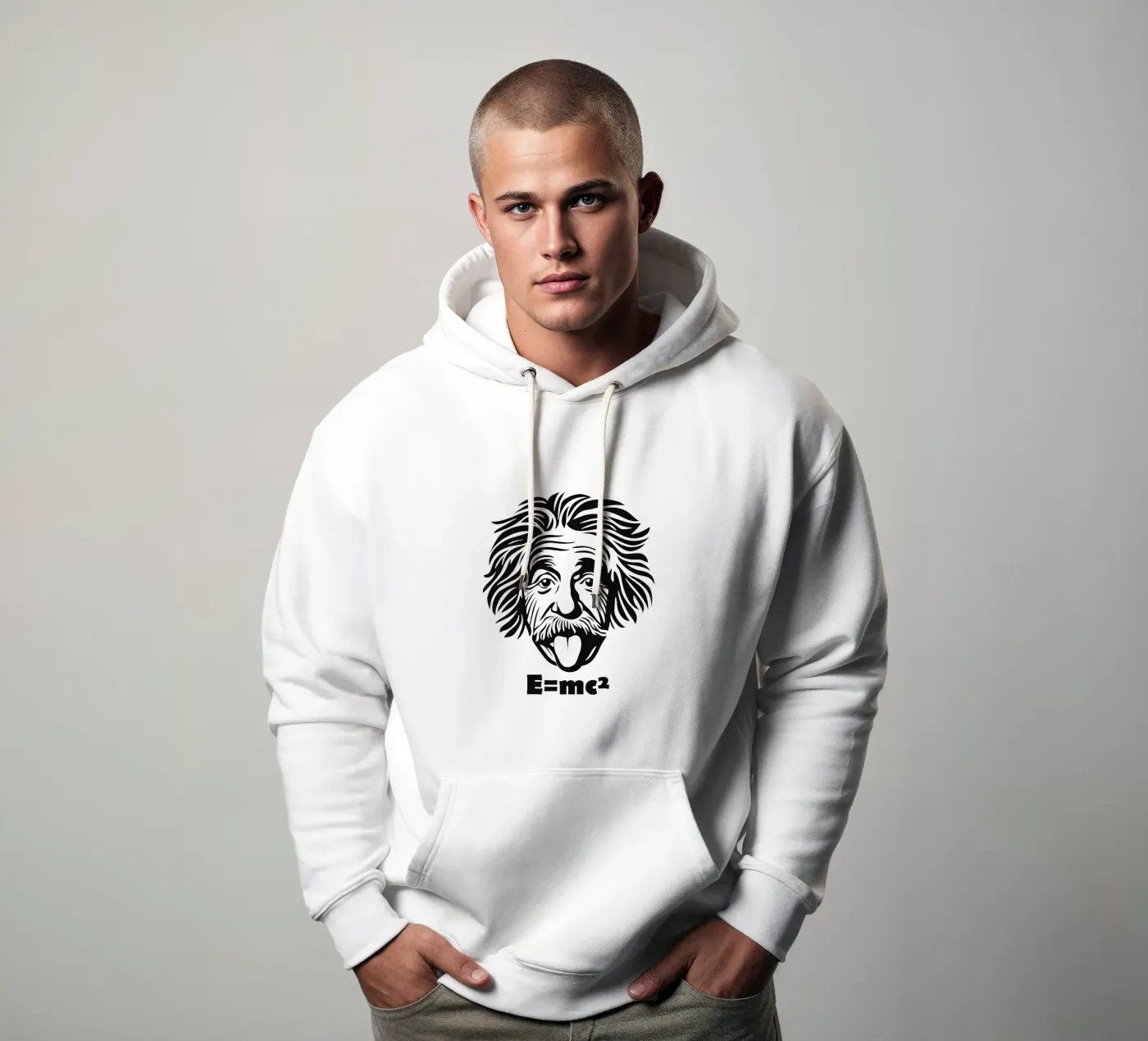 Albert Einstein: E=mc² hoodie van Autofocus