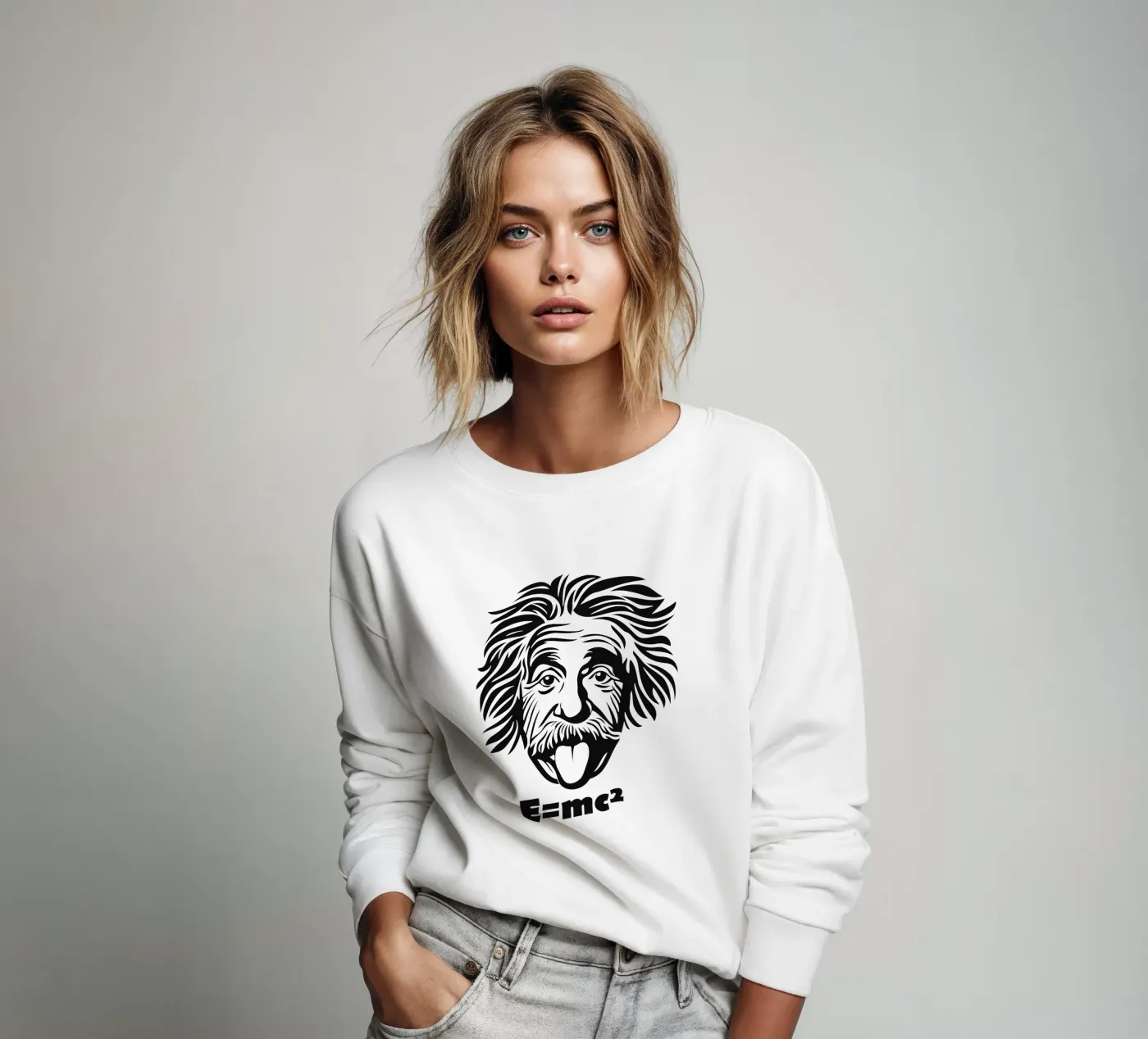 Albert Einstein: E=mc² sweat de Autofocus
