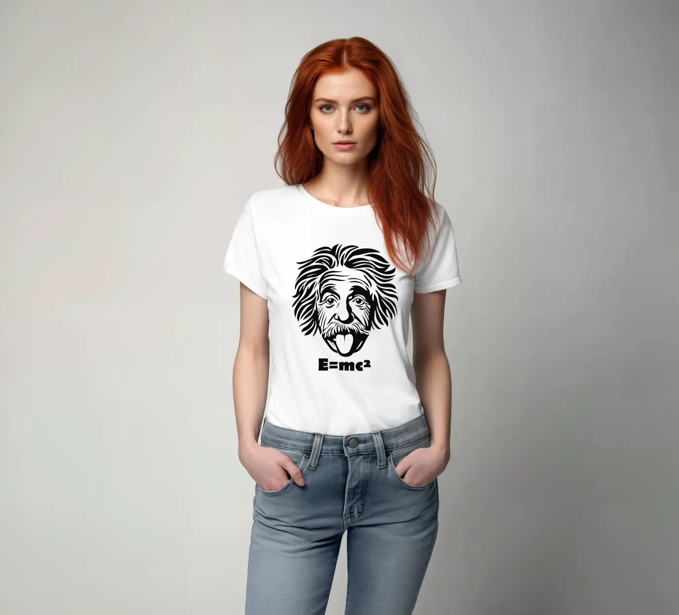 Albert Einstein: E=mc² t-shirt da Autofocus