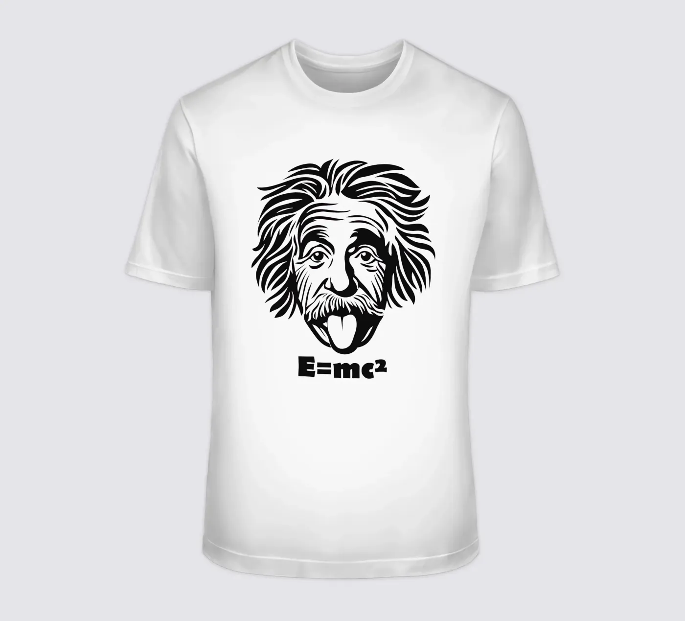 Albert Einstein: E=mc² t-shirt van Autofocus