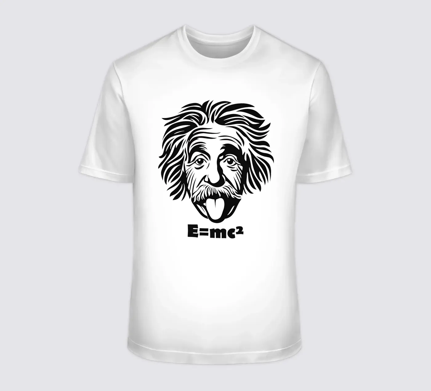 Albert Einstein: E=mc² t-shirt van Autofocus