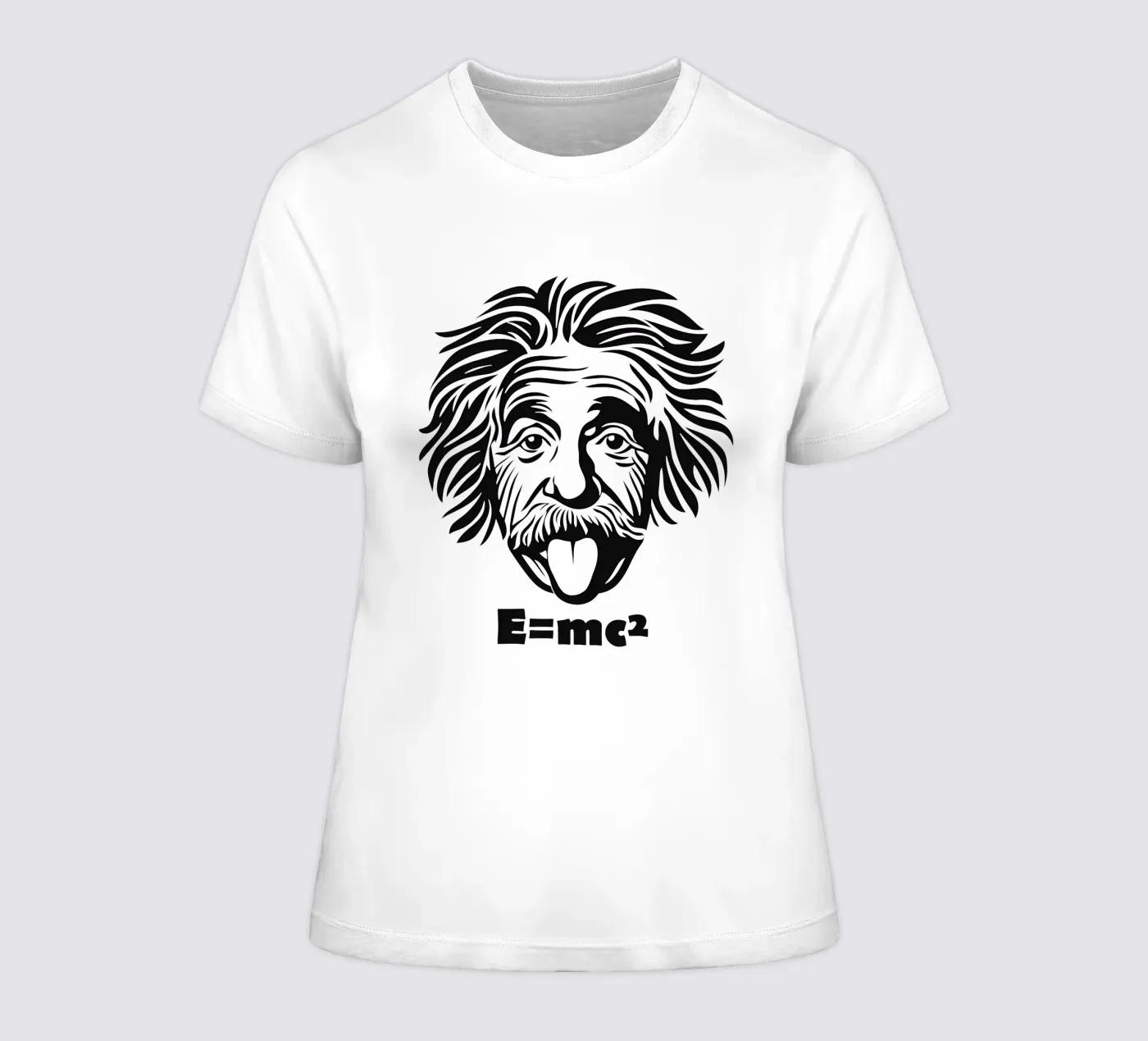 Albert Einstein: E=mc² t-shirt da donna da Autofocus