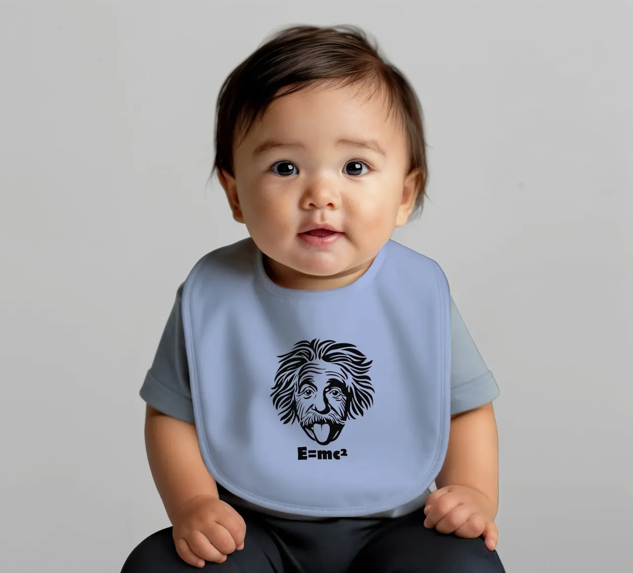 Albert Einstein: E=mc² baby slabbetje van Autofocus