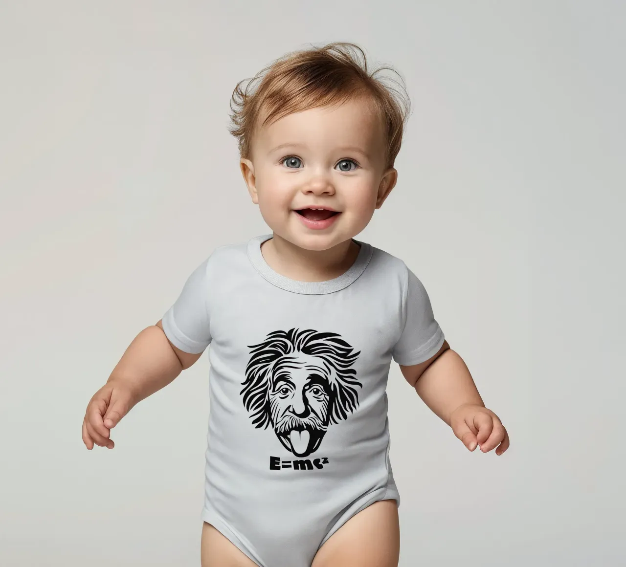 Albert Einstein: E=mc² body bébé de Autofocus