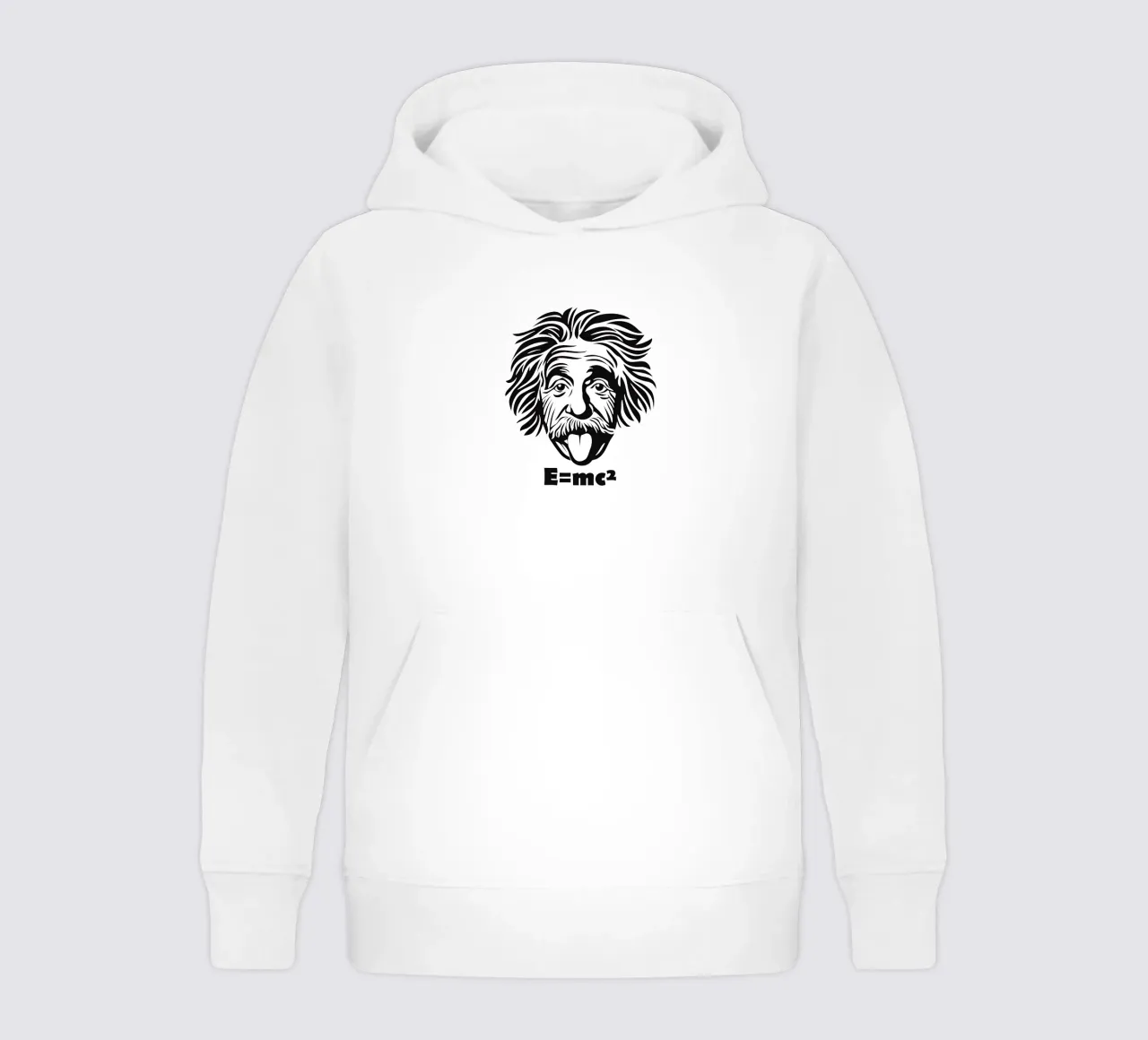 Albert Einstein: E=mc² felpa bambino con cappuccio da Autofocus