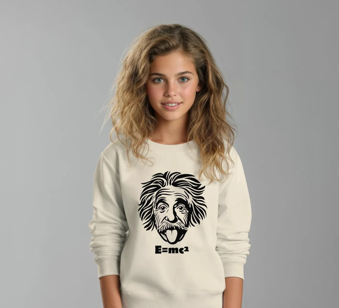 Albert Einstein: E=mc² kinder sweatshirt van Autofocus