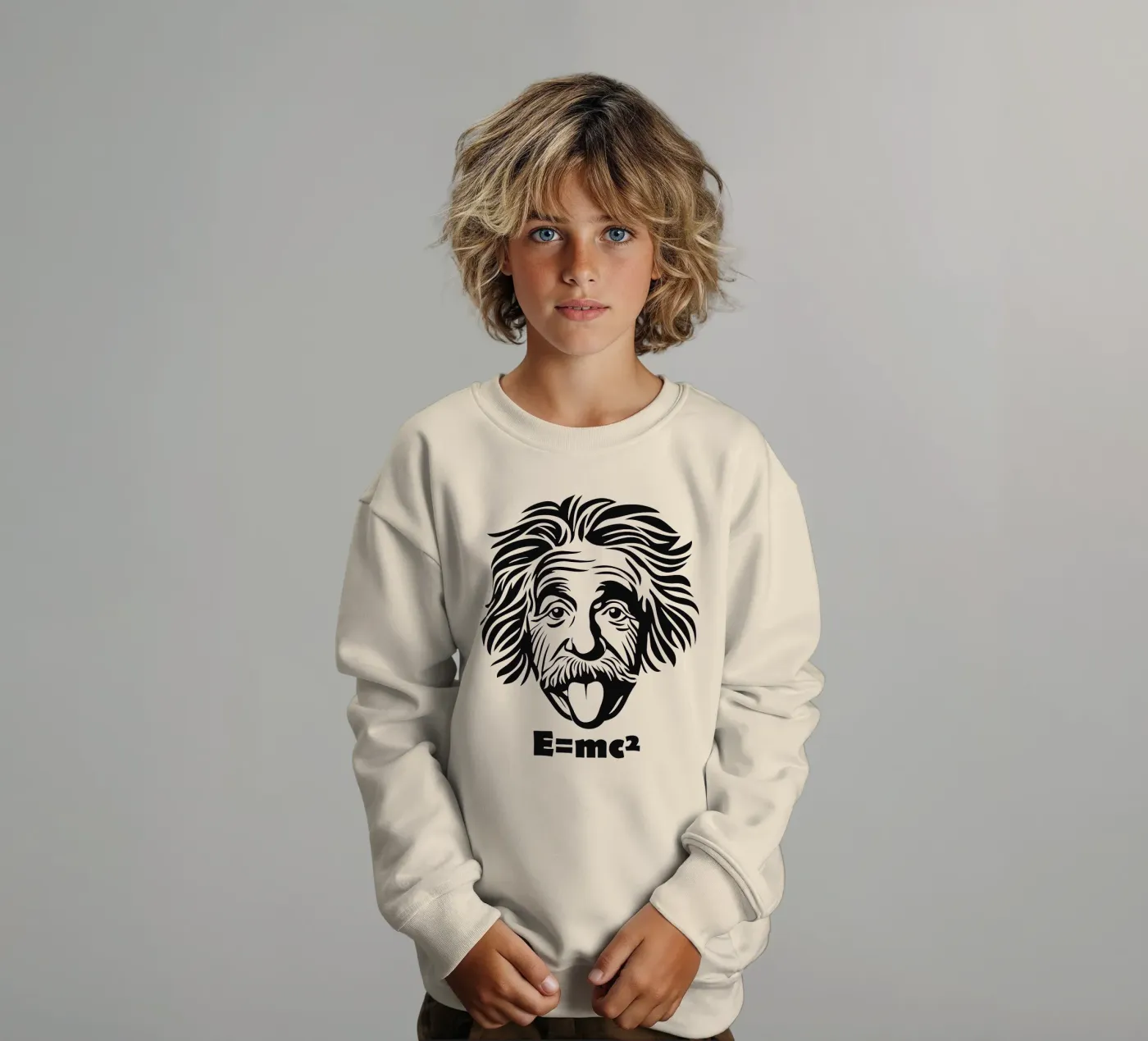 Albert Einstein: E=mc² kinder sweatshirt van Autofocus