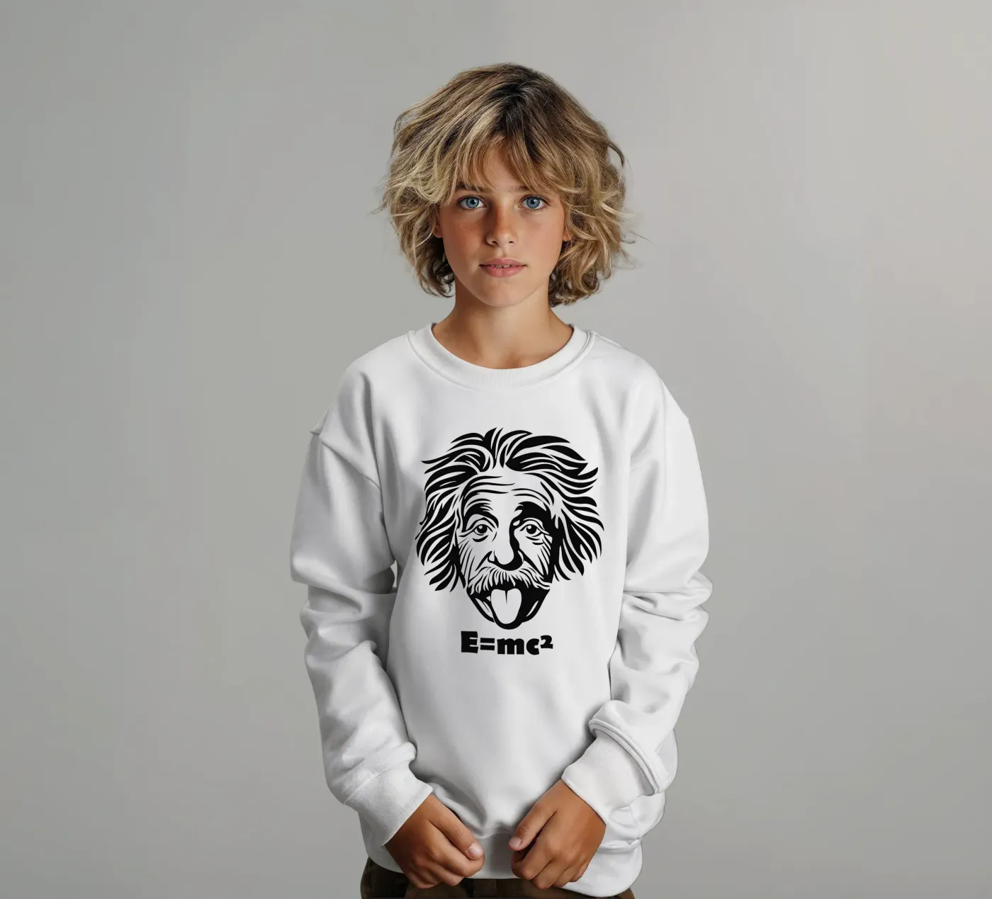 Albert Einstein: E=mc² kinder sweatshirt van Autofocus