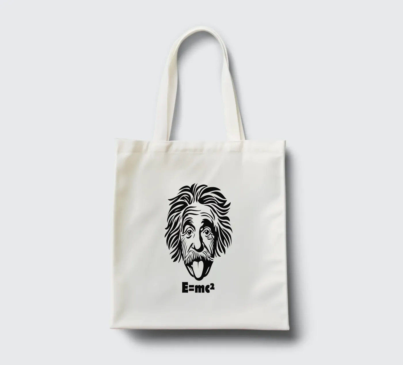 Albert Einstein: E=mc² Jutebeutel von Autofocus