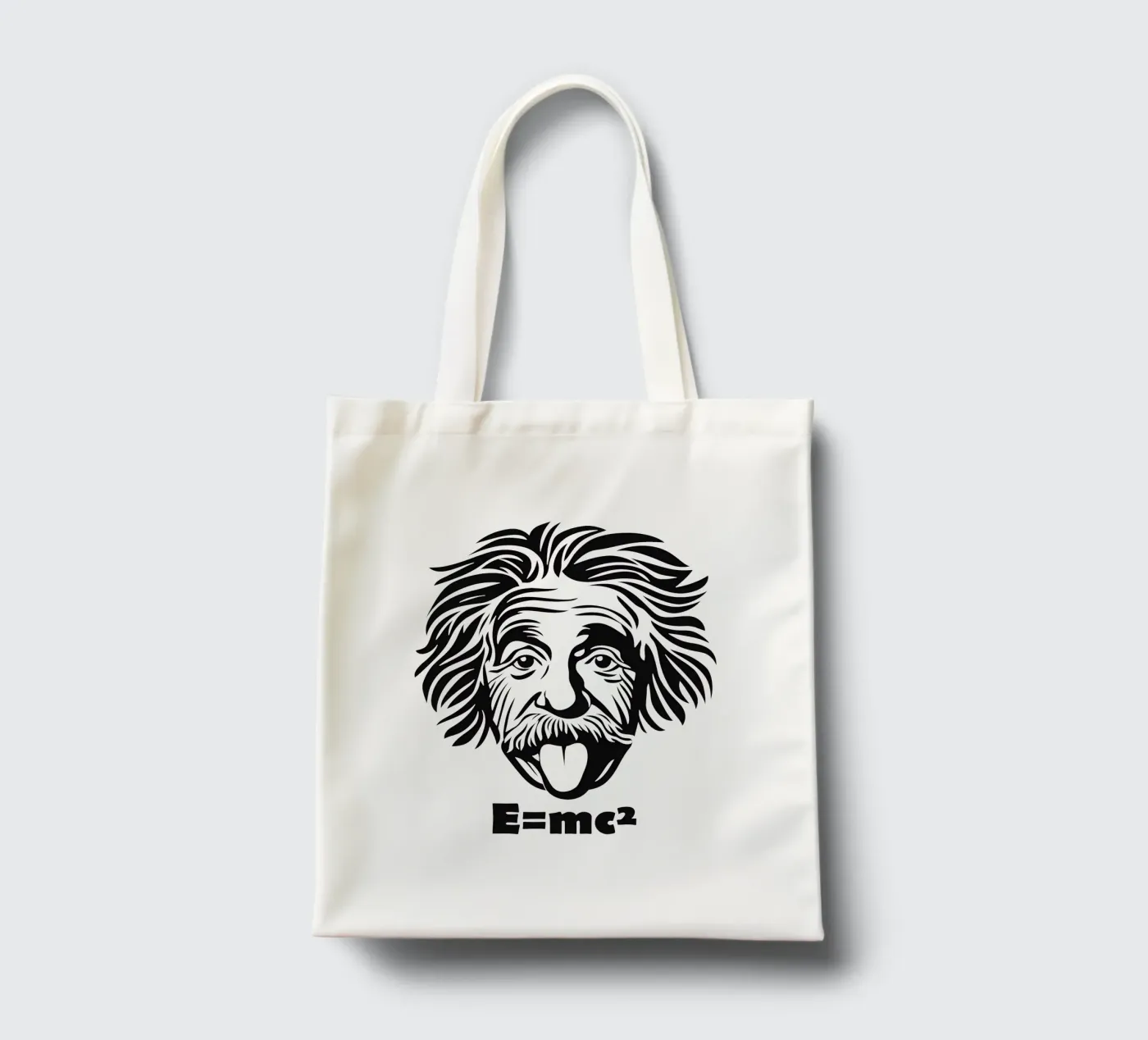 Albert Einstein: E=mc² Jutebeutel von Autofocus