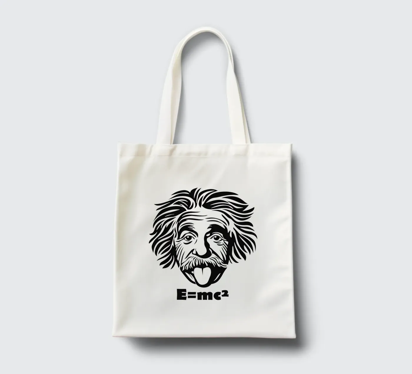 Albert Einstein: E=mc² Jutebeutel von Autofocus