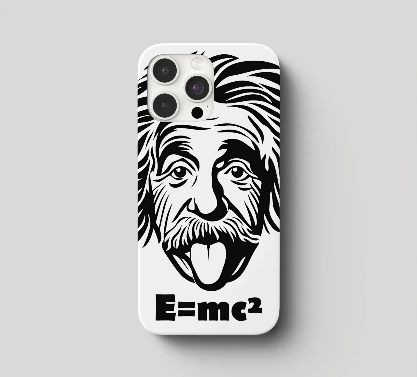 Albert Einstein: E=mc² iphone case by Autofocus