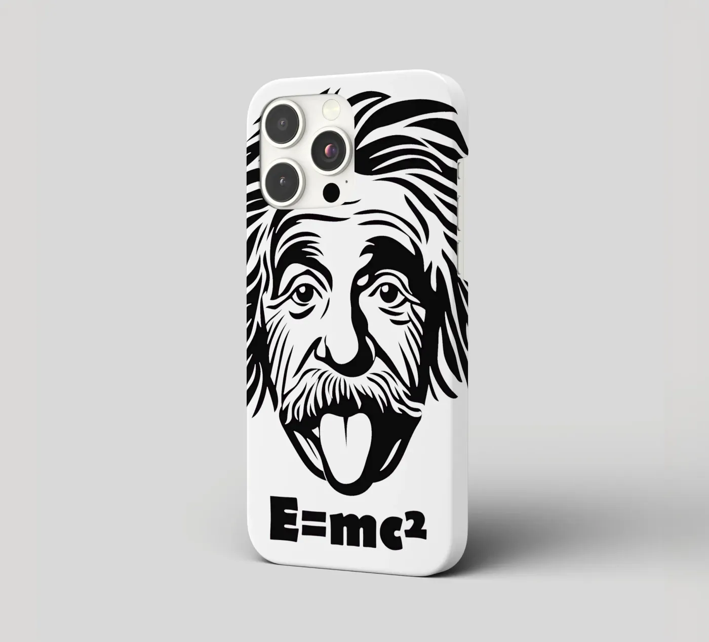 Albert Einstein: E=mc² iphone case by Autofocus