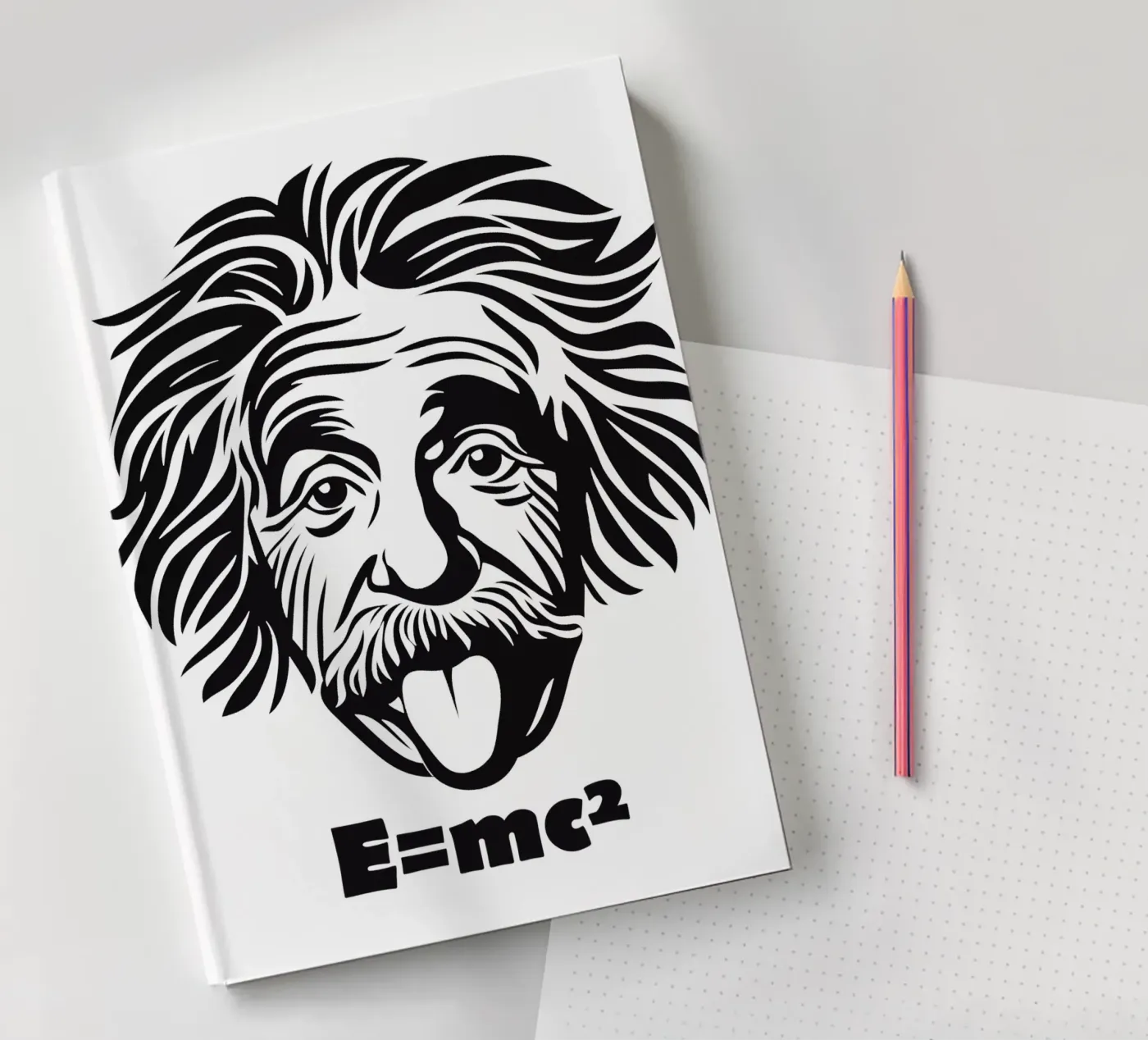 Albert Einstein: E=mc² carnet de Autofocus