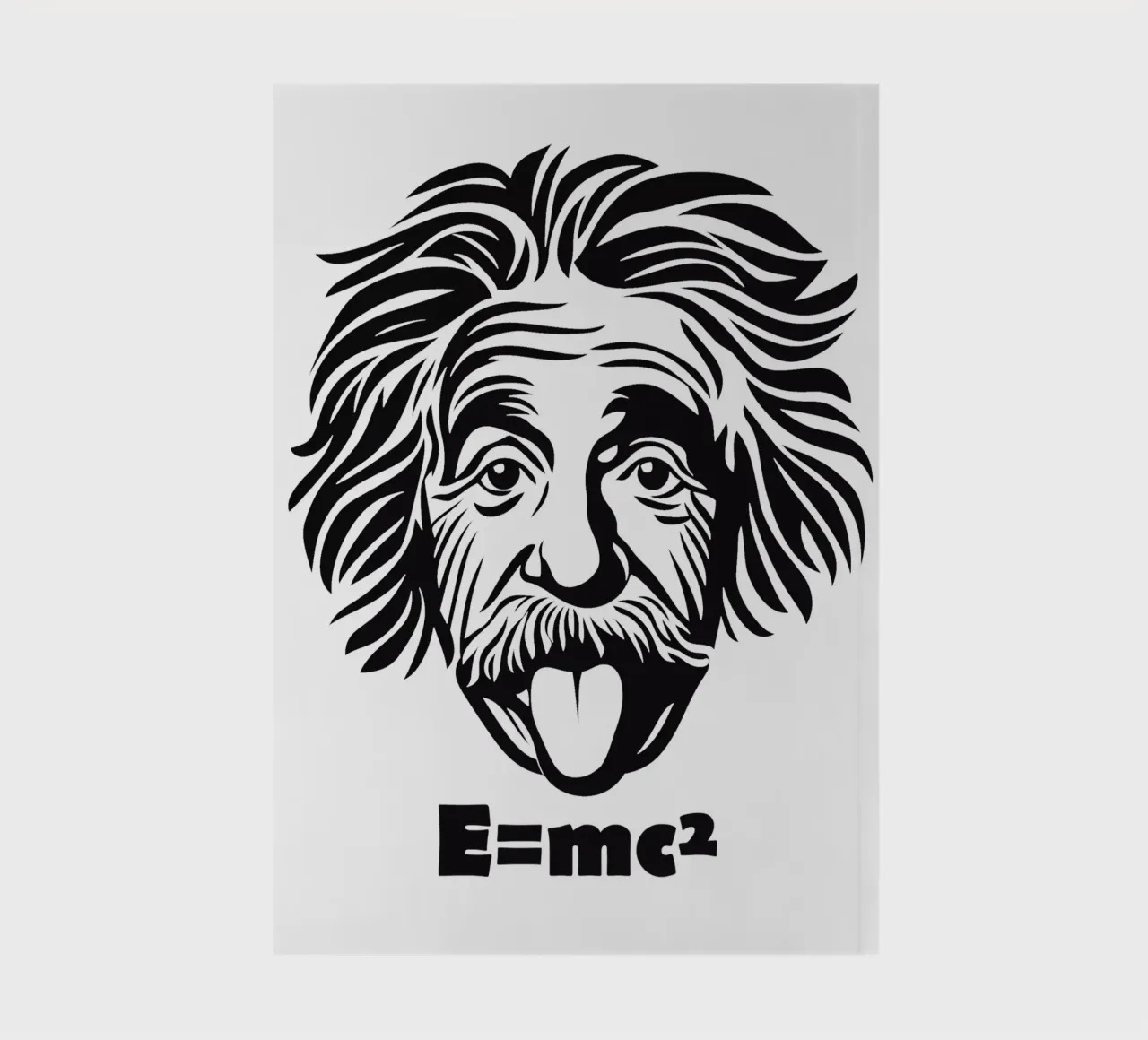 Albert Einstein: E=mc² notebook by Autofocus