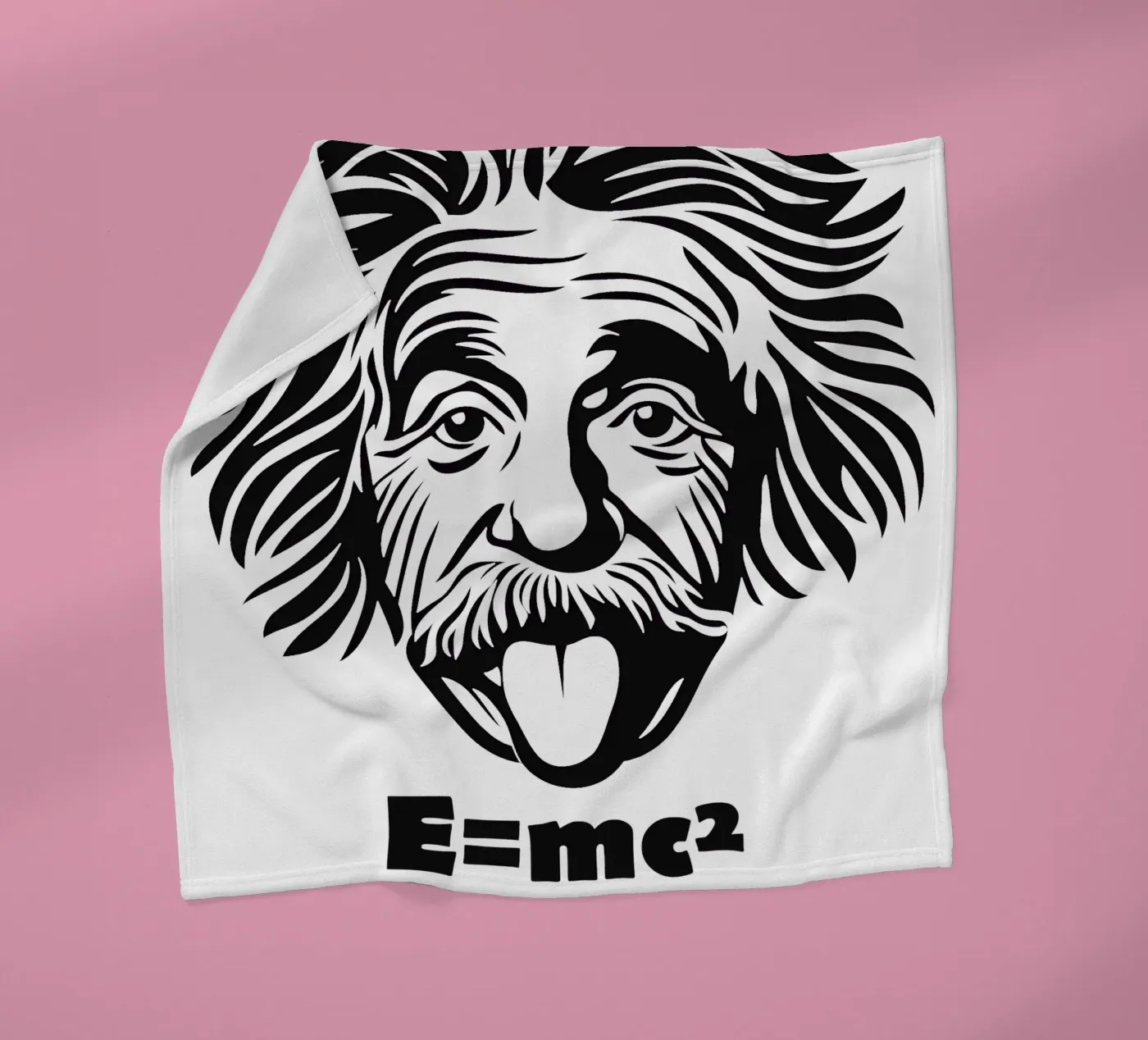 Albert Einstein: E=mc² fleecedeken van Autofocus