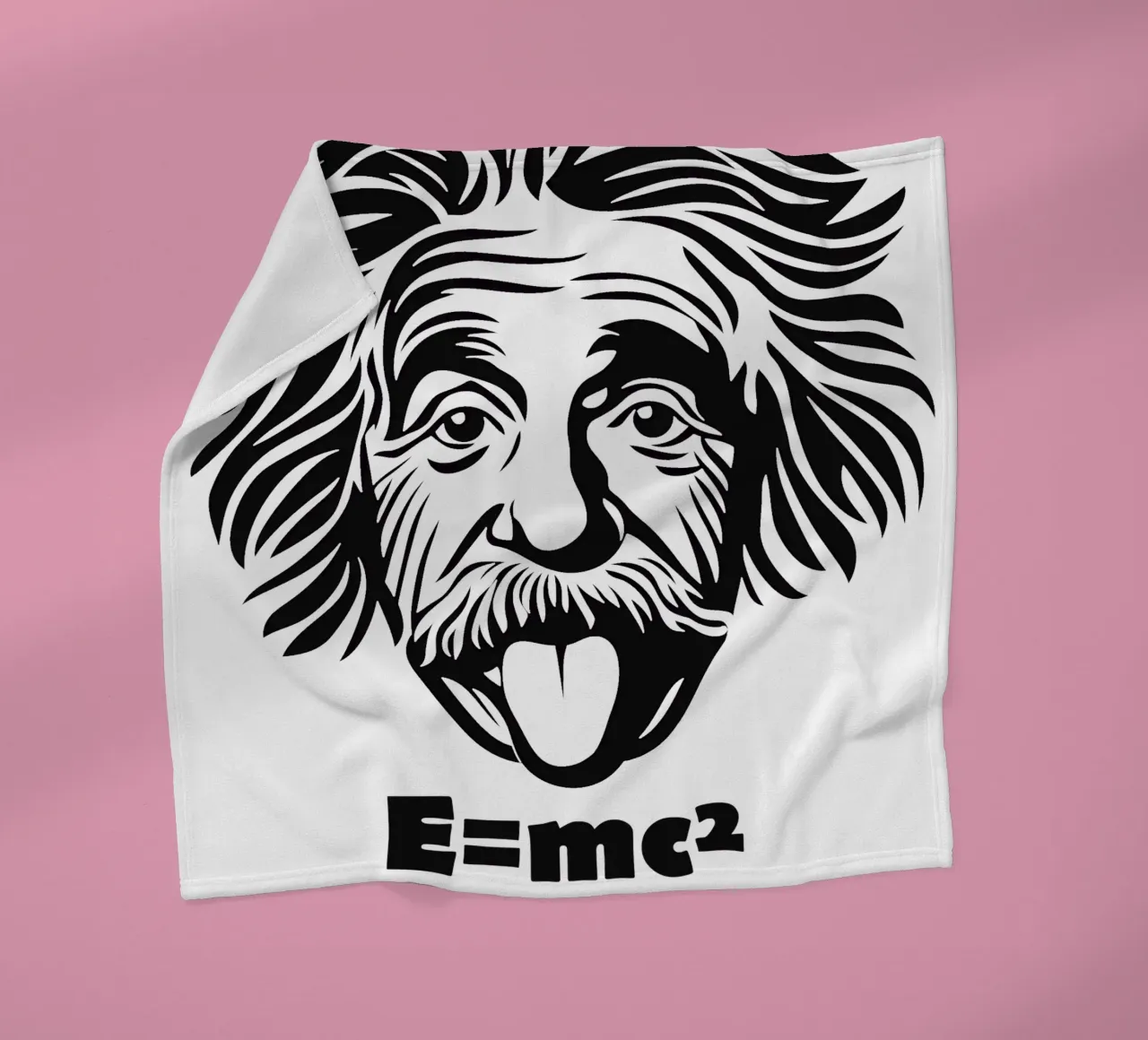 Albert Einstein: E=mc² Fleecedecke von Autofocus