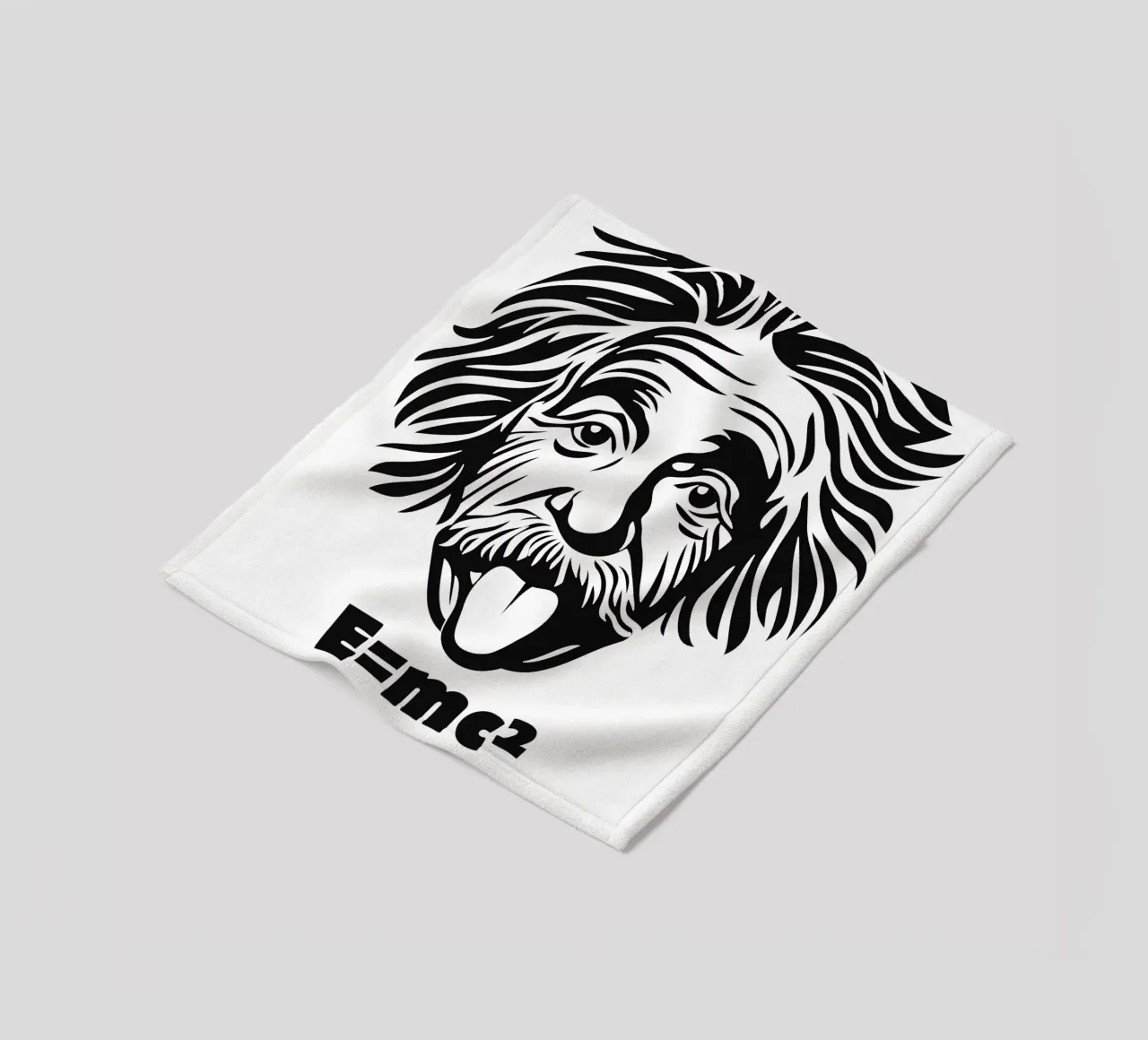 Albert Einstein: E=mc² Fleecedecke von Autofocus