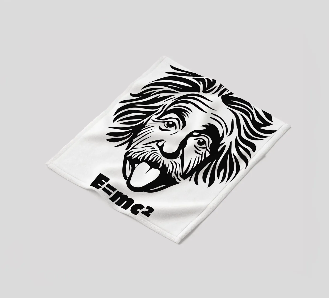 Albert Einstein: E=mc² fleecedeken van Autofocus