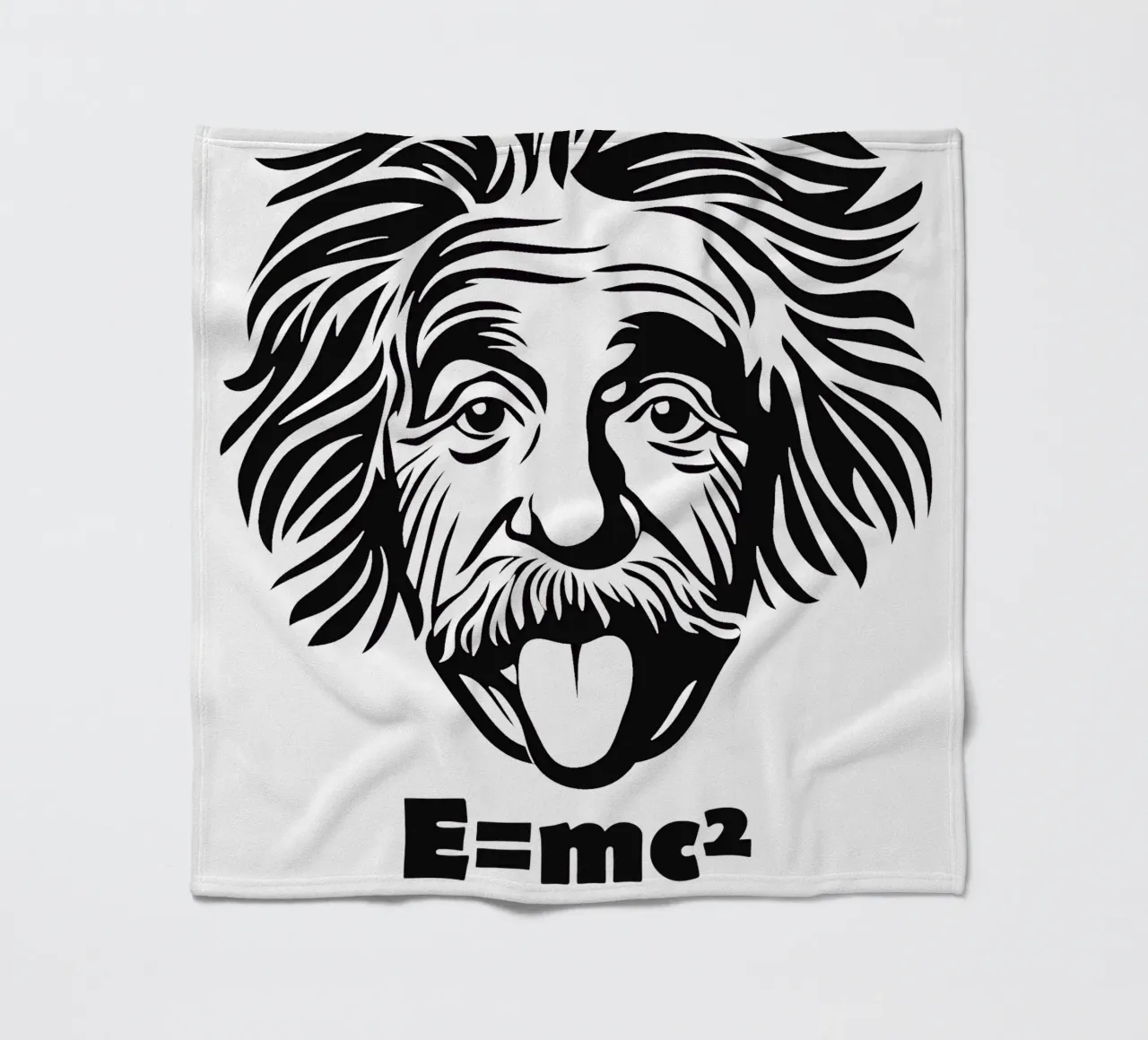 Albert Einstein: E=mc² Fleecedecke von Autofocus