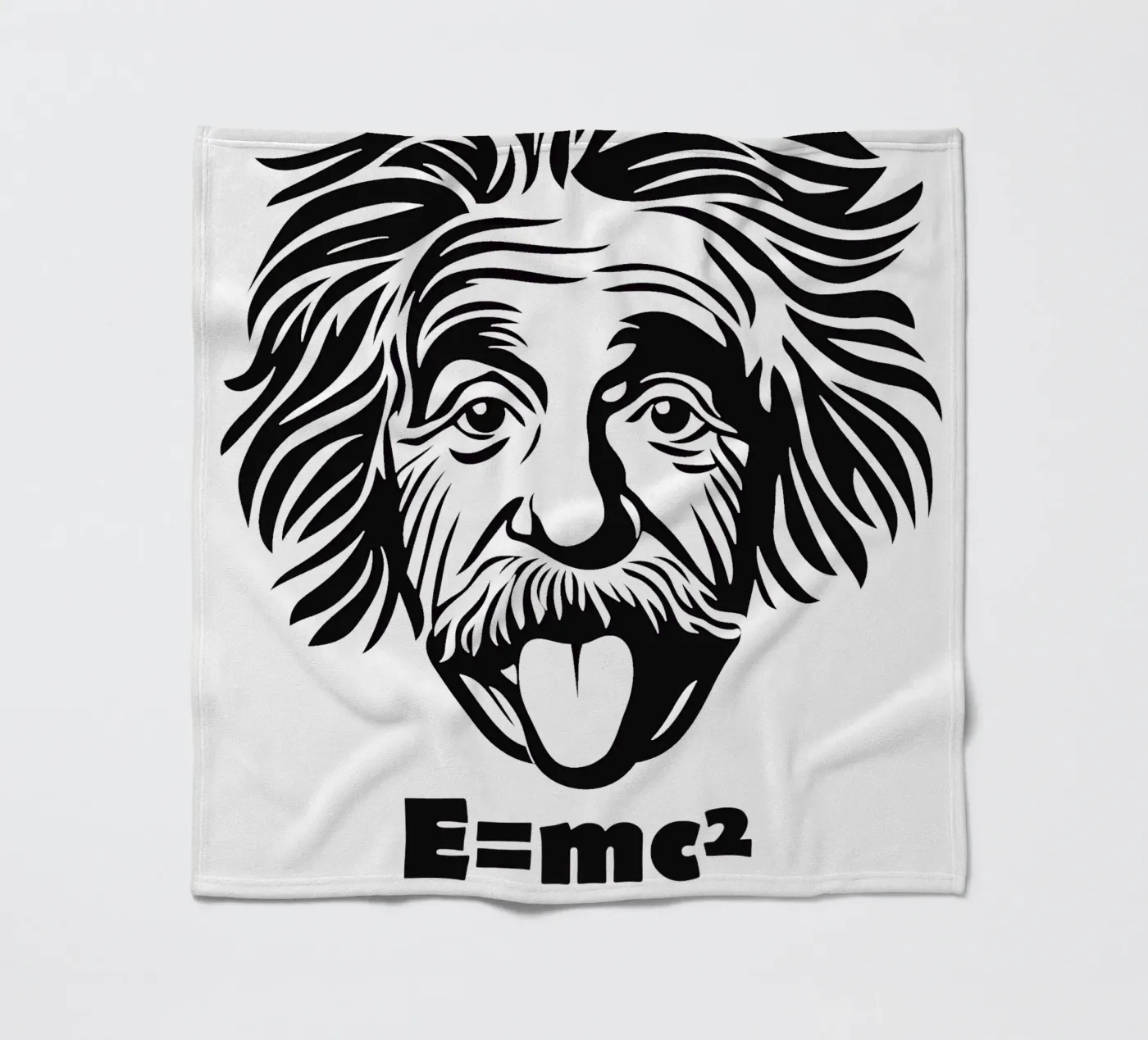 Albert Einstein: E=mc² fleecedeken van Autofocus