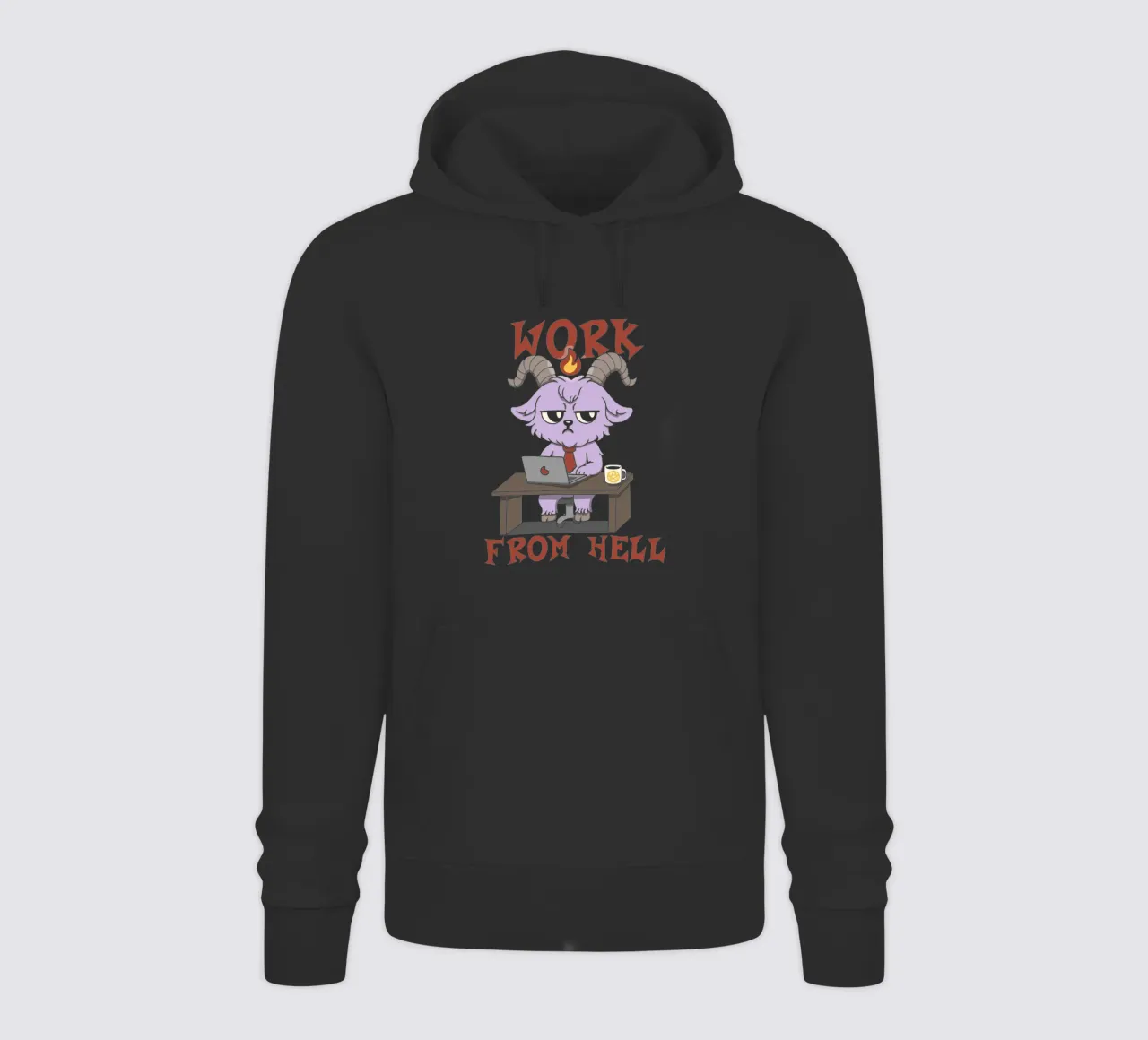 Work from Hell hoodie by Loobs
