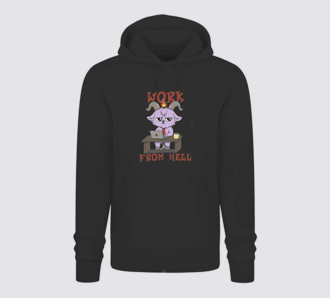 Work from Hell hoodie by Loobs