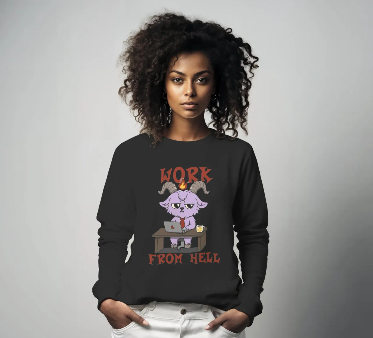 Un travail d'enfer sweat de Loobs