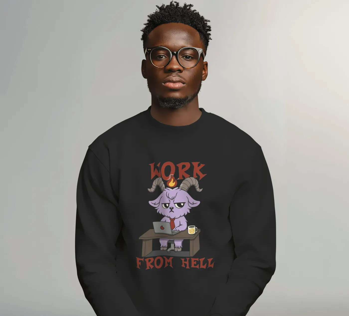 Un lavoro infernale felpa da Loobs