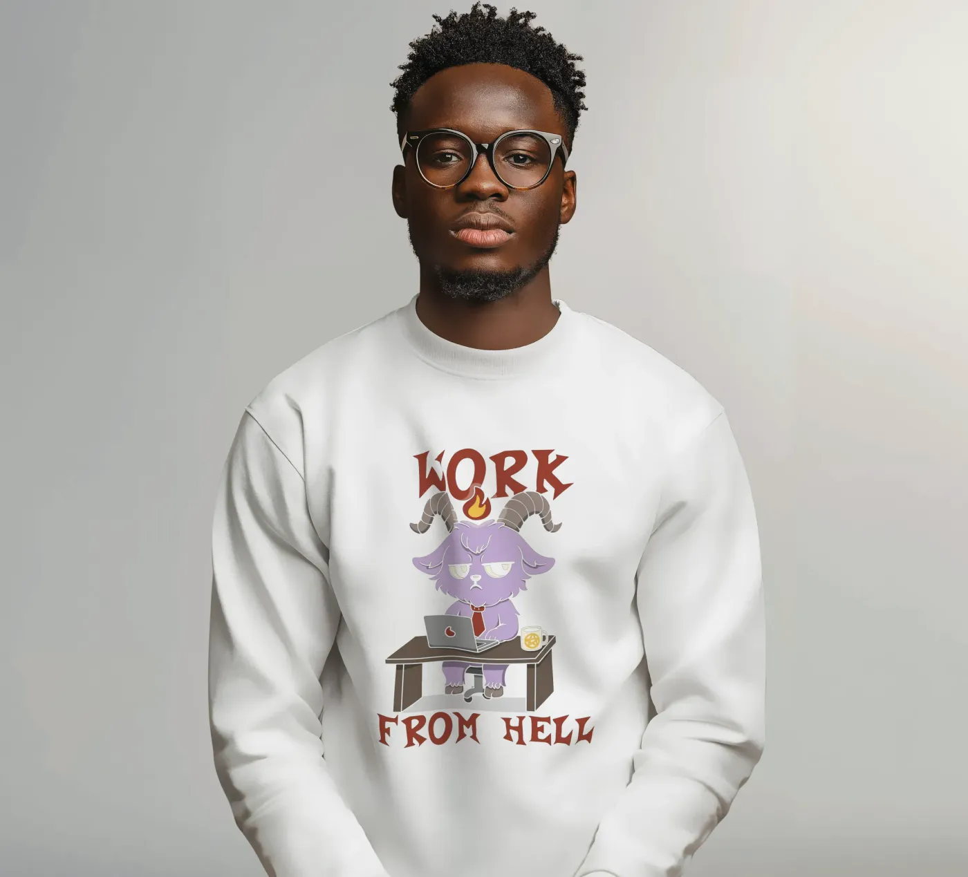 Un lavoro infernale felpa da Loobs