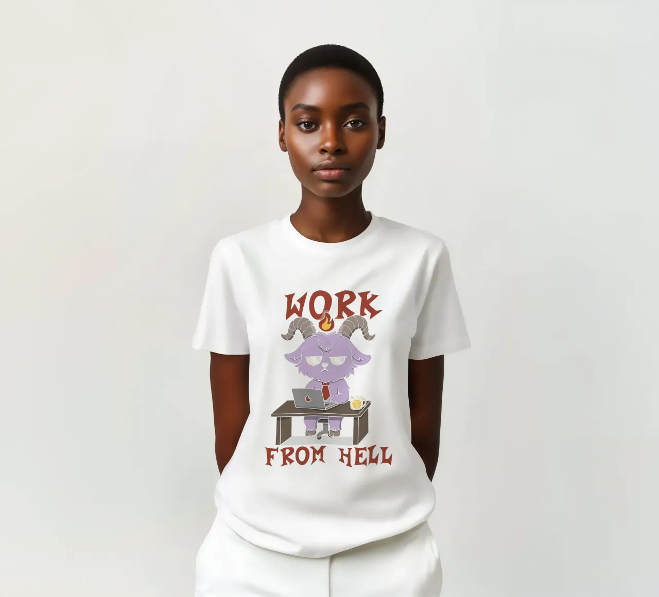 Work from Hell t-shirt da Loobs