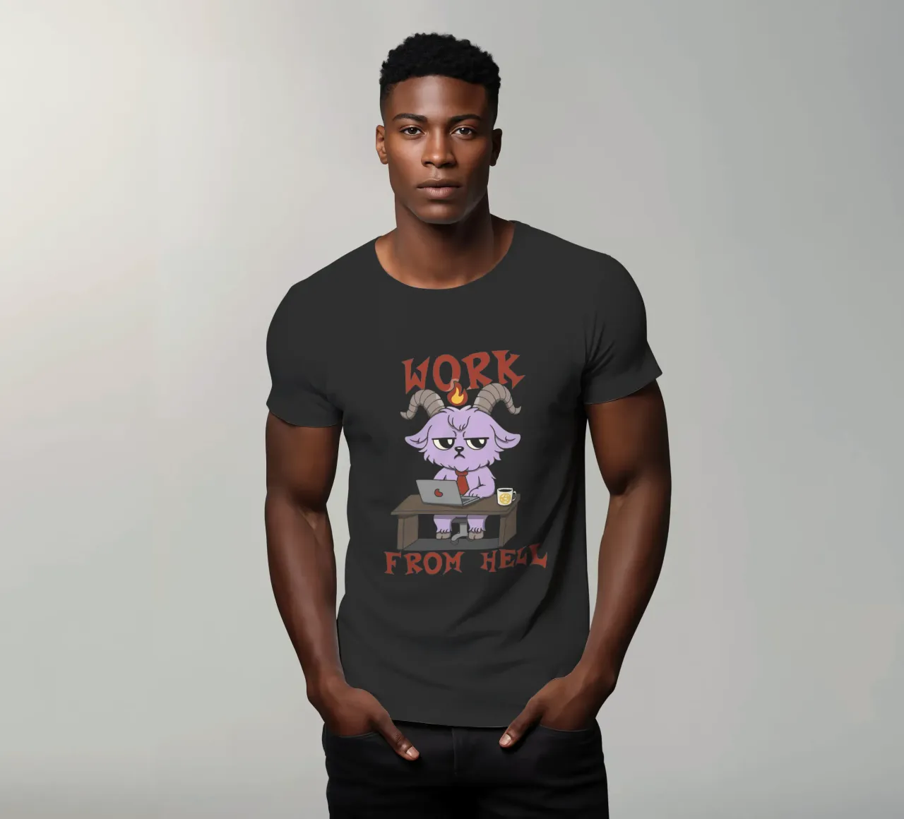 Work from Hell t-shirt da Loobs