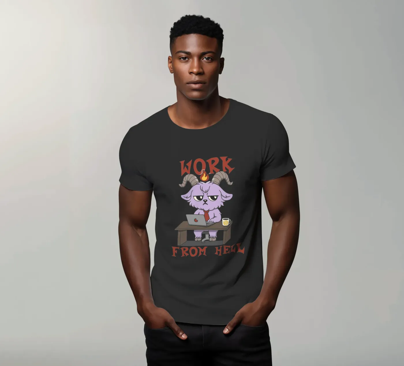 Un lavoro infernale t-shirt da Loobs