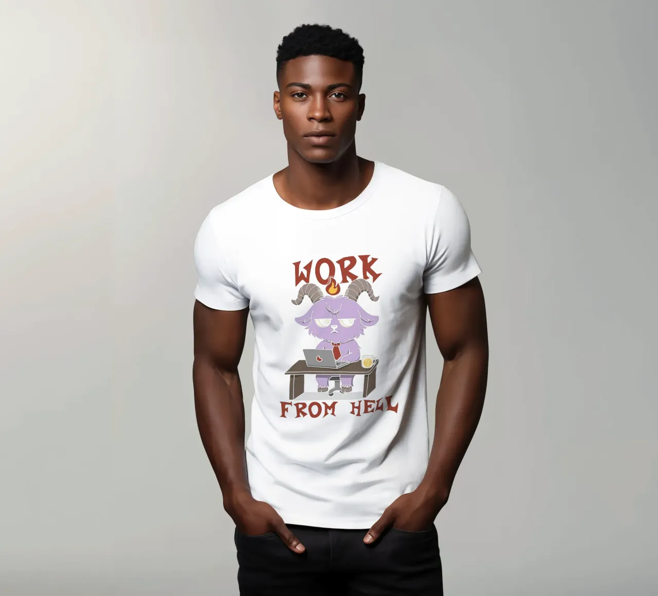 Work from Hell t-shirt da Loobs