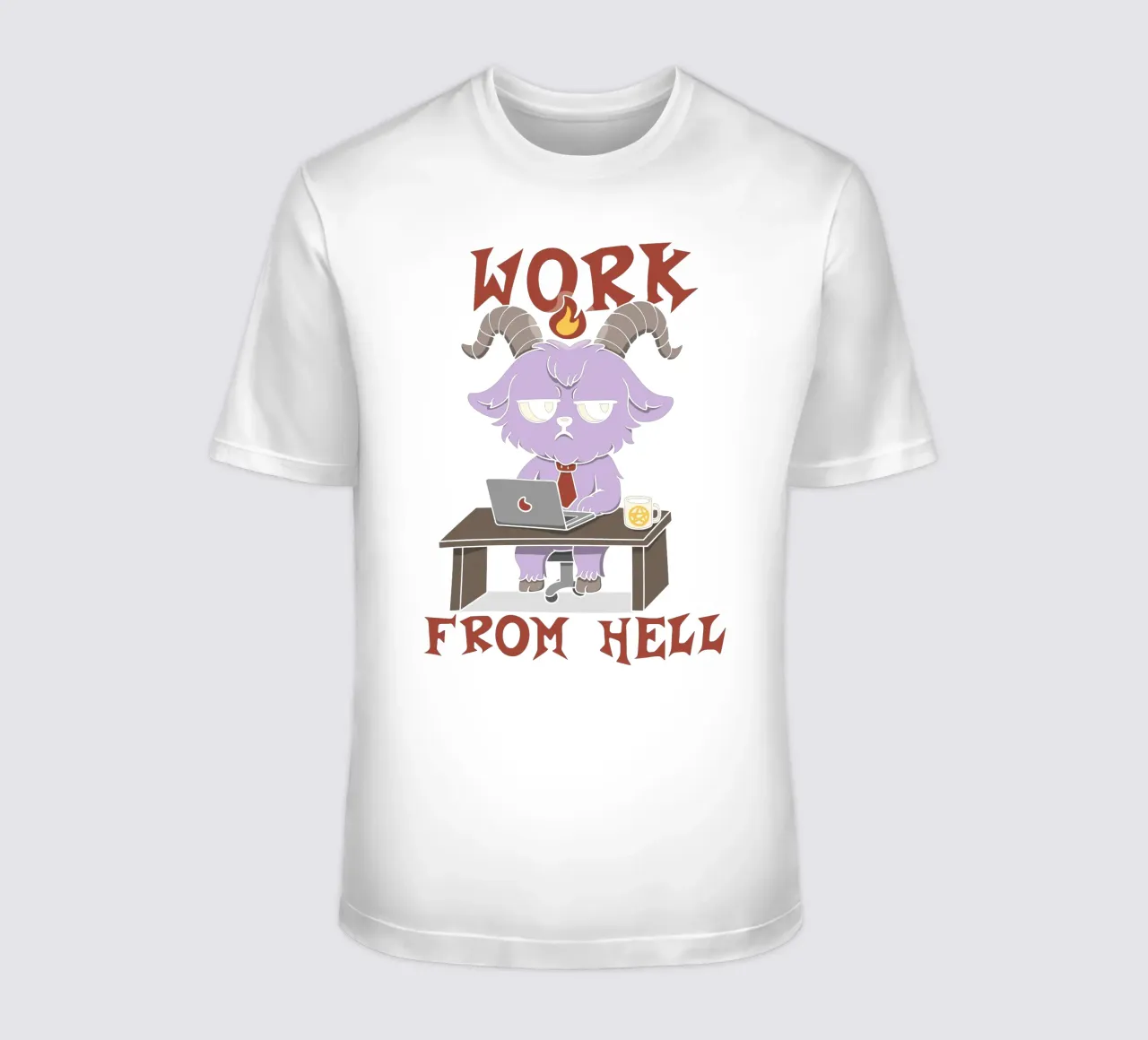 Work from Hell t-shirt da Loobs