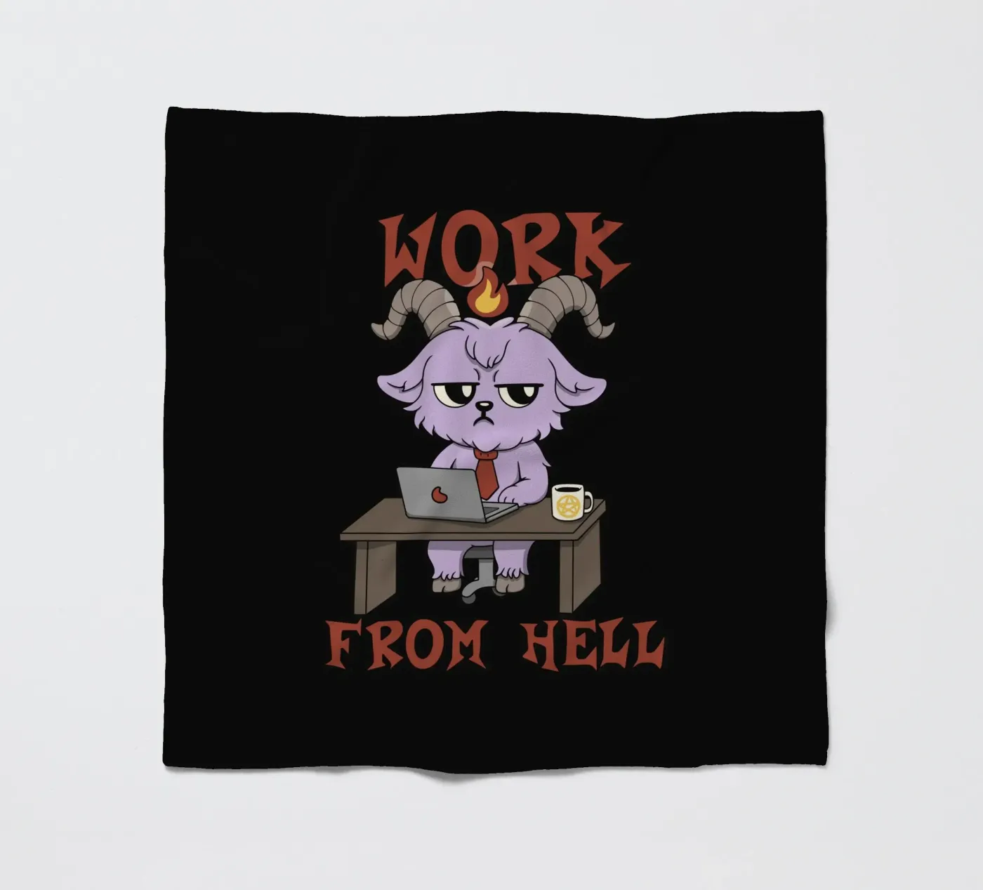 Work from Hell Fleecedecke von Loobs